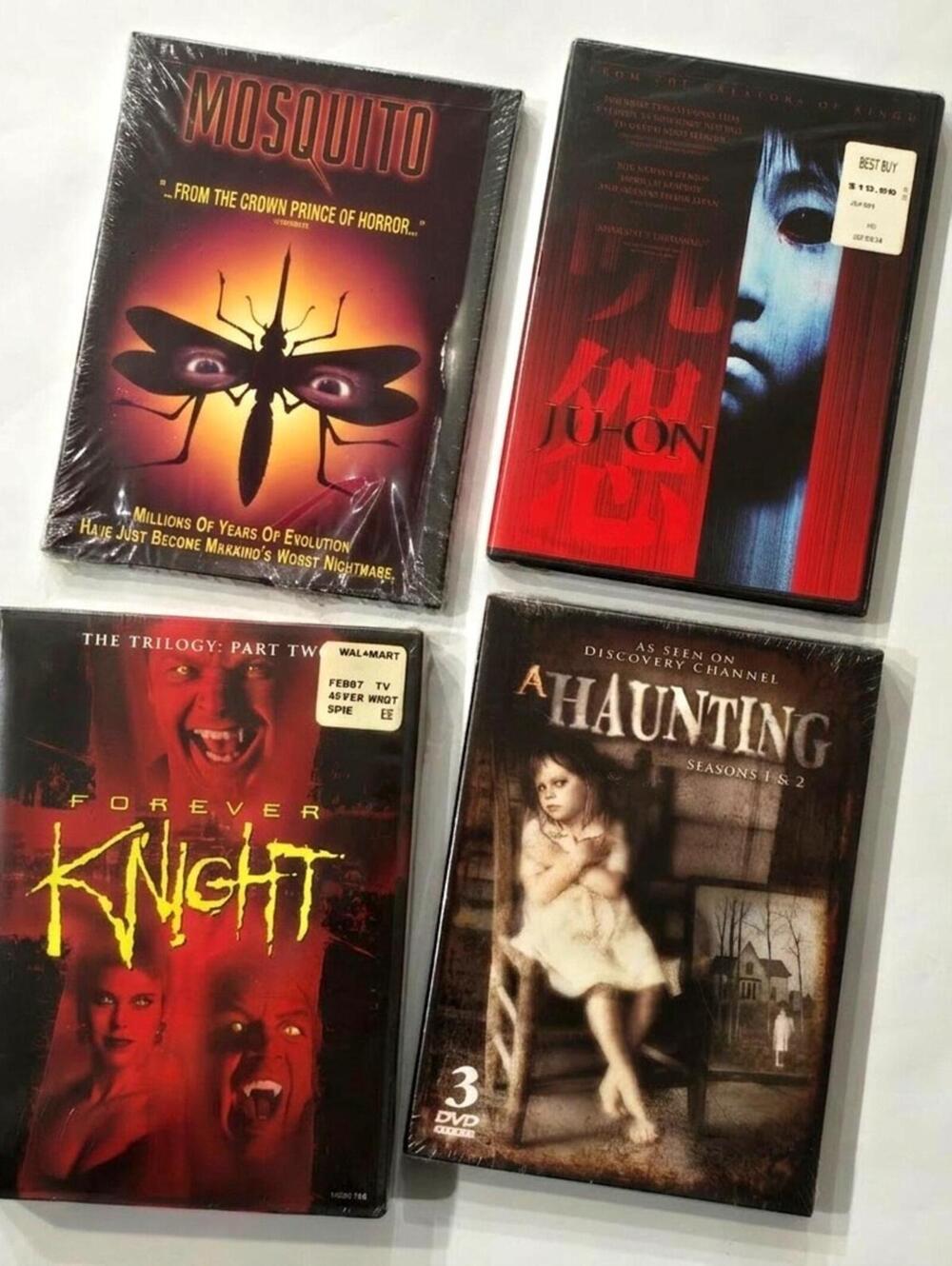 Sealed 11 Horror DVD Bundle Ju-On Mosquito Forever Knight A Haunting Multi-Disc